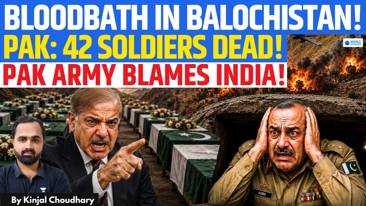 Pakistan Suffers Deadliest Blow In Balochistan- 42 Soldiers Dead! India & Afghanistan Blamed! Kinjal