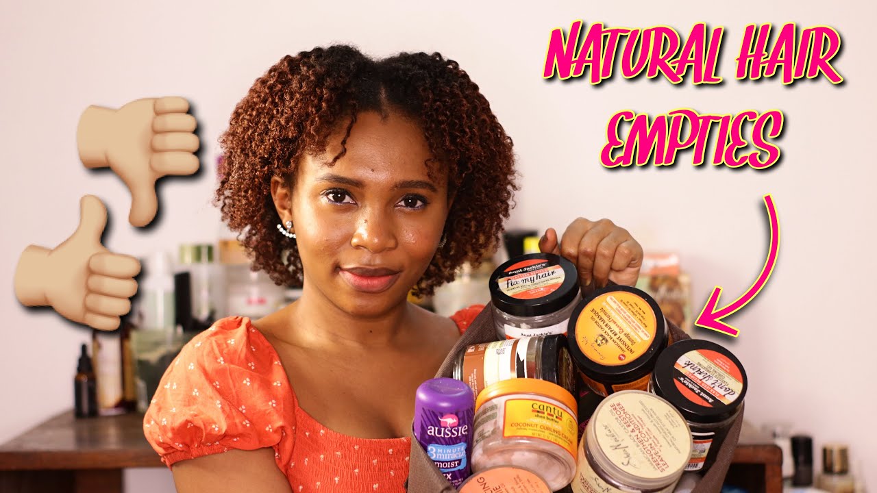 NATURAL HAIR PRODUCT EMPTIES| DID I LIKE THEM?? | YENI AREMU