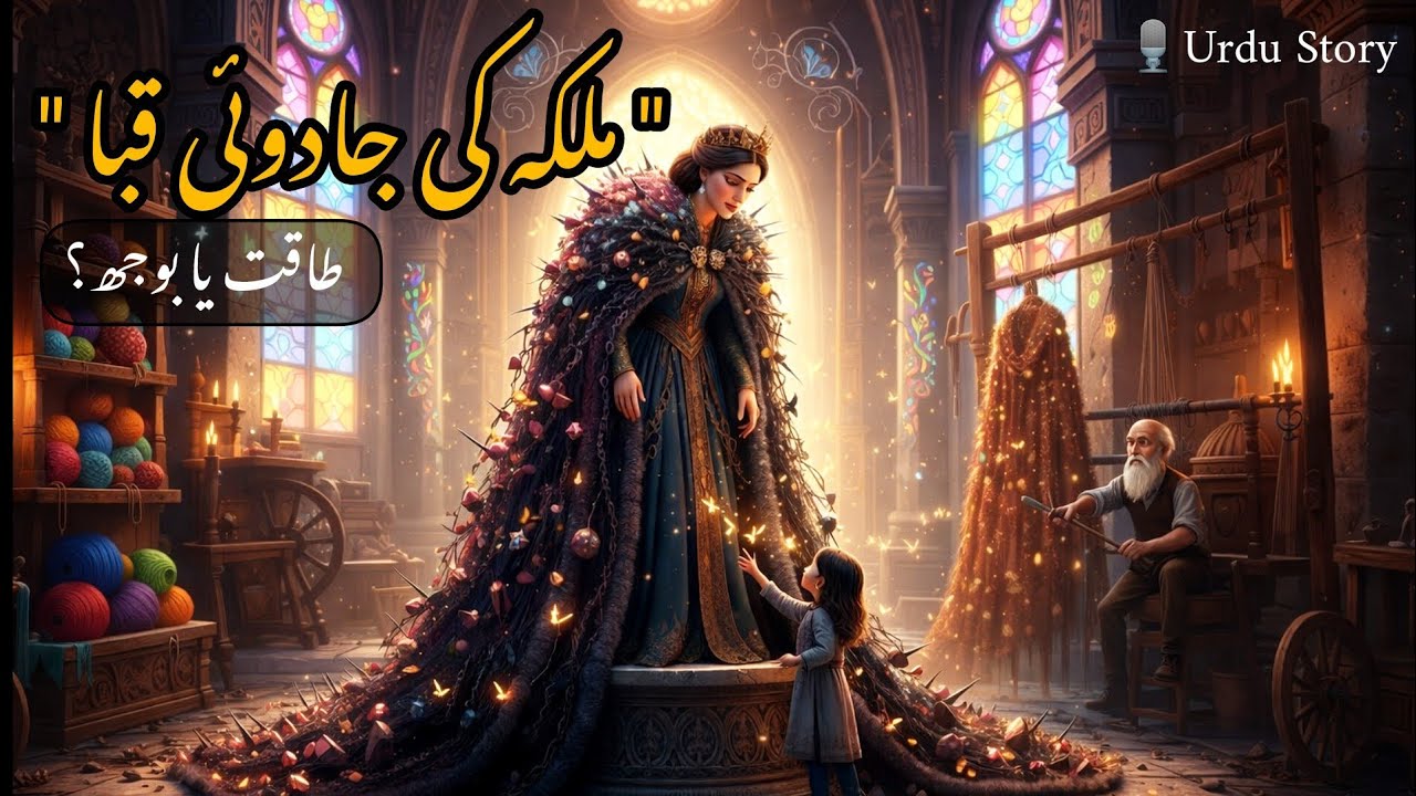 Malika Ki Jadui Qaba👘✨| Moralistic Urdu Story By Bedtime Wisdom Tales | ملکہ کی جادوئی قبا