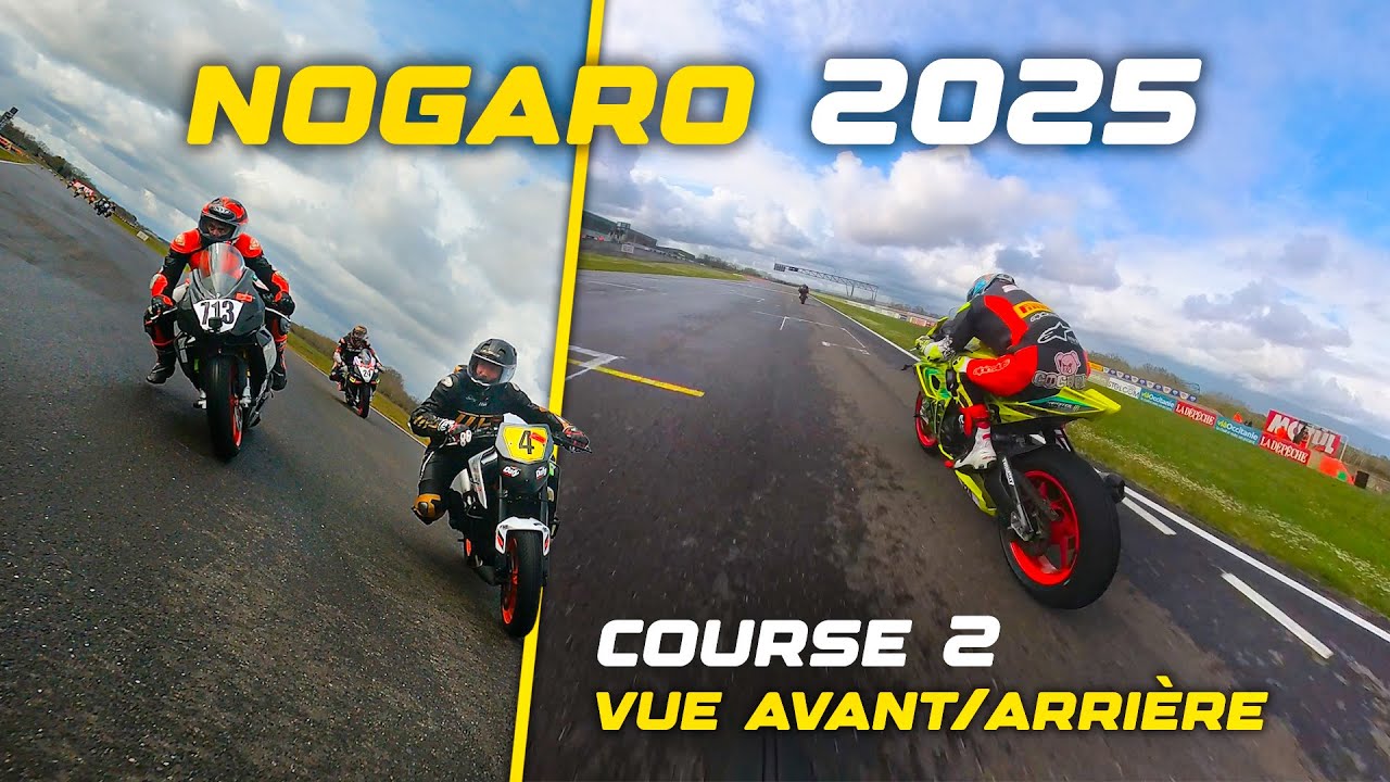 SPORTWIN 2025 - Course 2 à Nogaro (Onboard Bruno Lassudrie - vue avant/arrière)