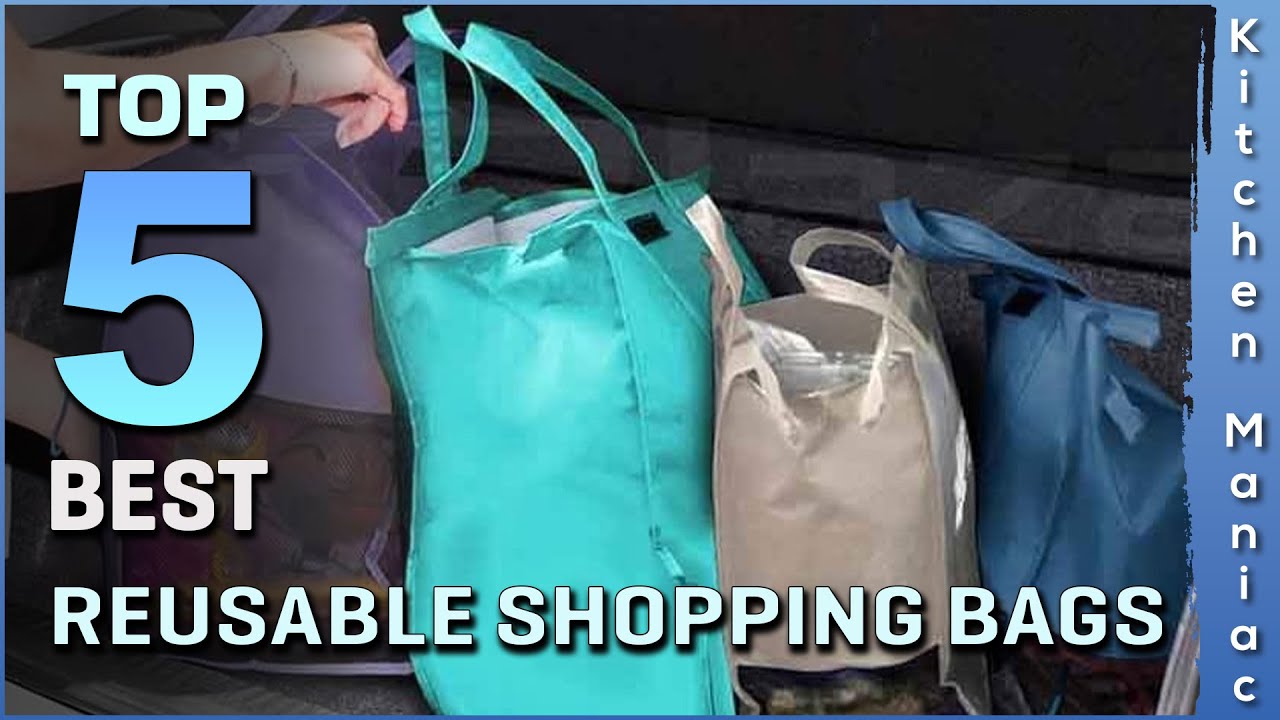 Top 5 Best Reusable Shopping Bags Review in 2025