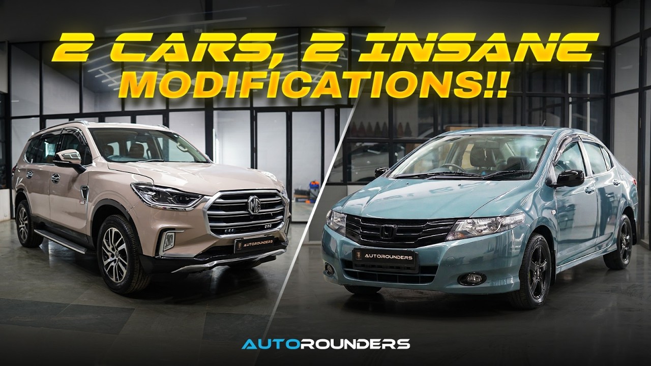2 Premium Colours ft. MG Gloster & Honda City | Porsche Coffee Beige x BMW Cape York Green