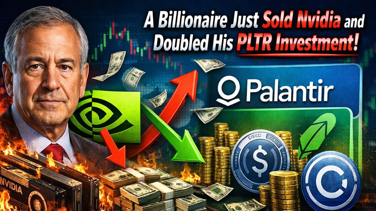 Billionaire Hedge Fund Manager Sells Nvidia and Loads Up on Palantir, Robinhood, and A Crypto Stock!