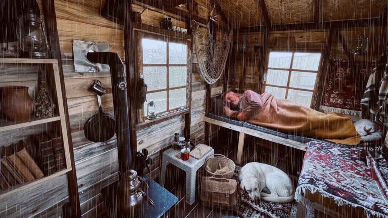 Попавшие под сильный дождь и снег – 3 сезон в Tiny House – Off the Grid