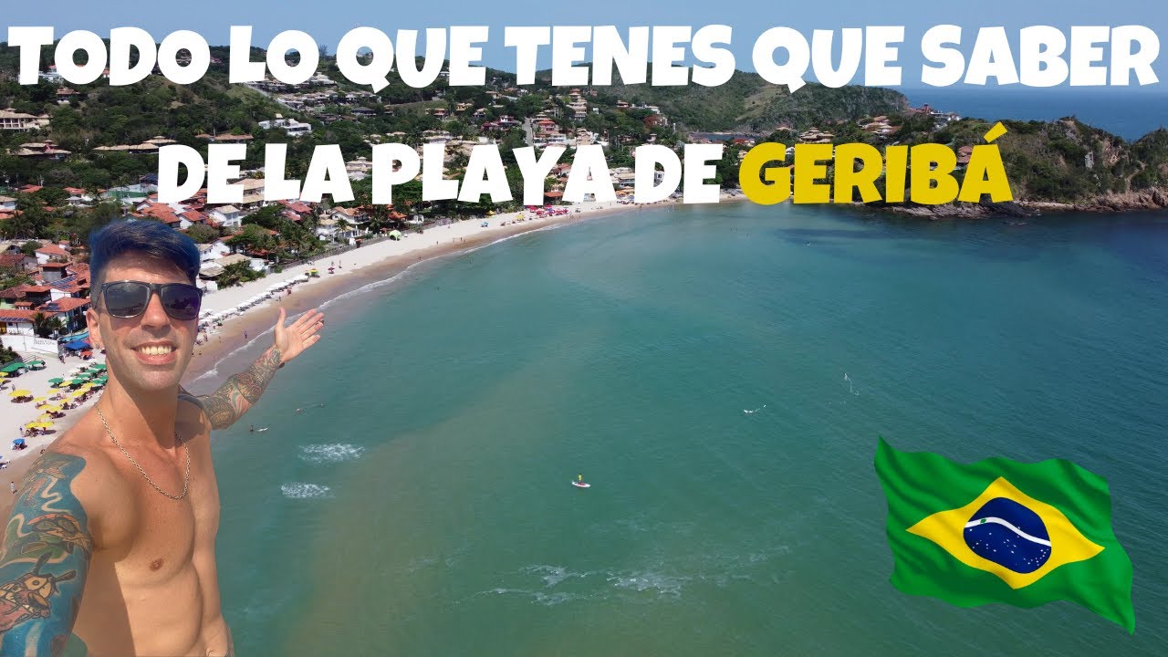 Que hacer en Búzios 2024 | Playa Geribá 🇧🇷✨