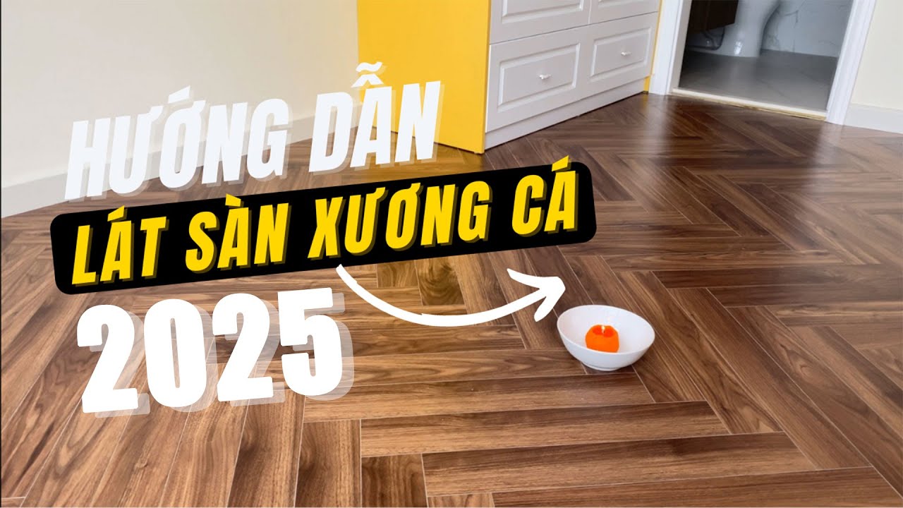 Thi Công Sàn Gỗ Xương Cá | Công Trình Thực Tế| Hanasan.vn