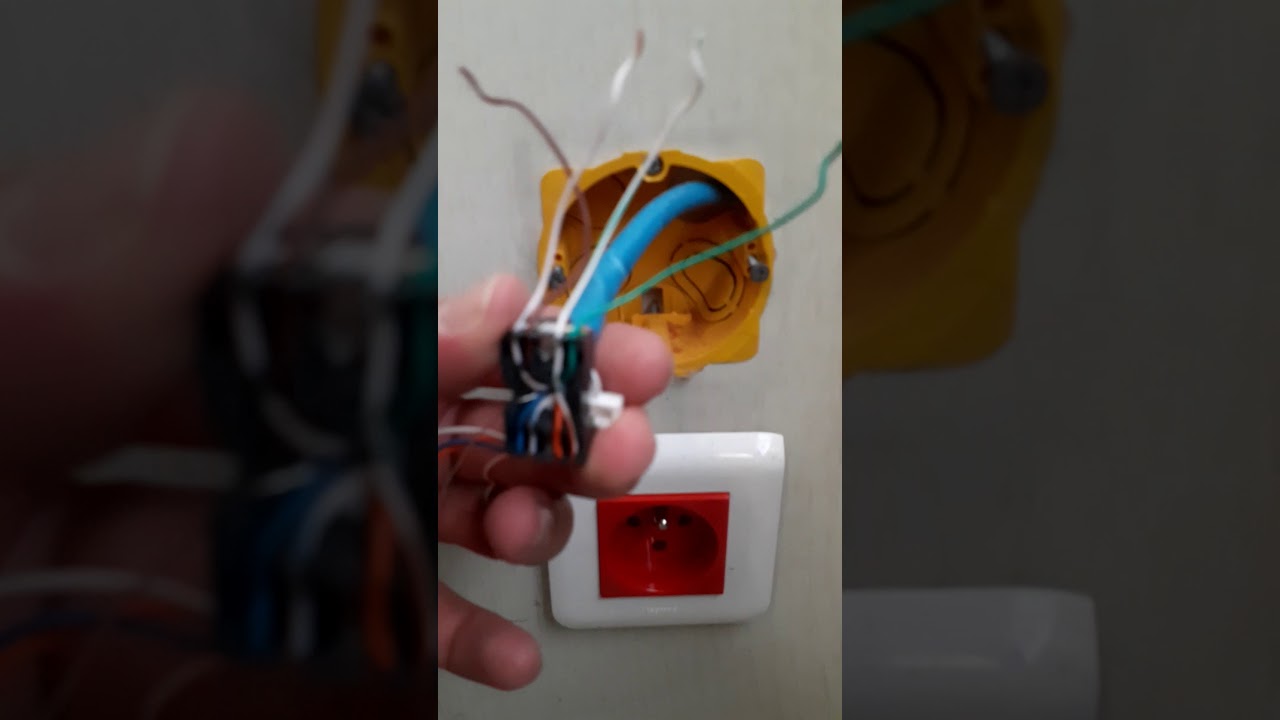 طريقة تركيب بريزا تع ريزو RG45برعاية عامل من إتصالات الجزائر