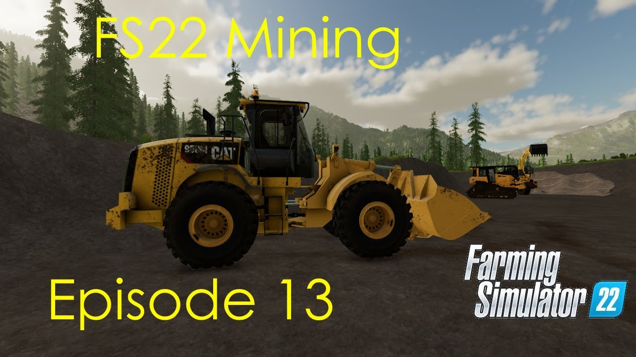 Record amount of gold + a new cut!!!! -- FS22 Gold Mining -- Episode 13