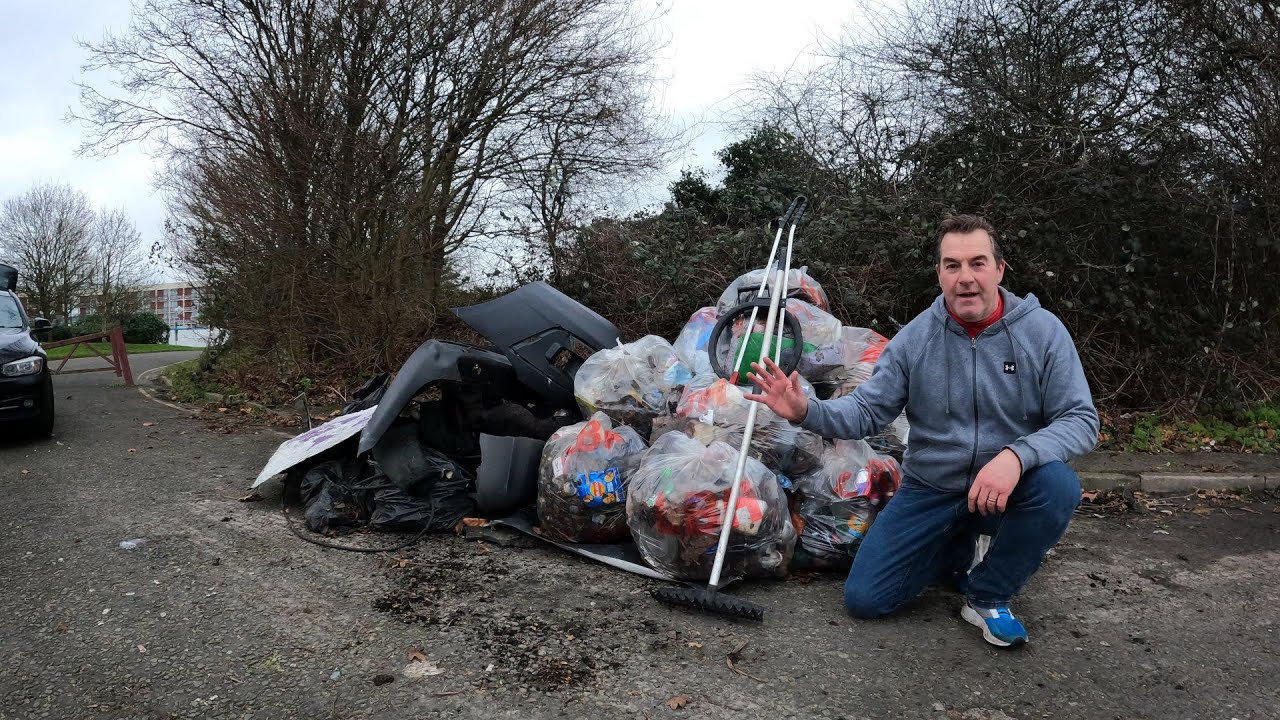 Trash cab 🚕 |  Litter picking ep.153