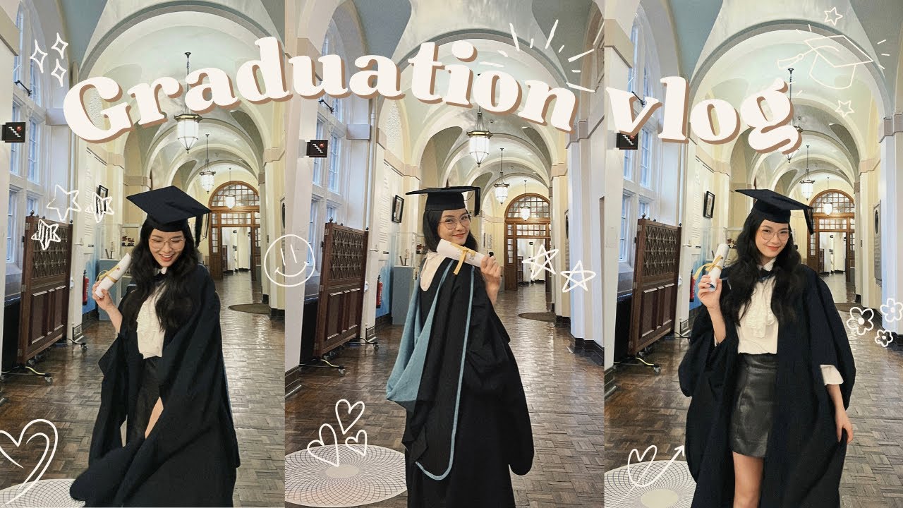 (Eng) 🎓GRADUATION VLOG: Finally, I graduated with Distinction 🥳✨ l Du học Anh 🇬🇧