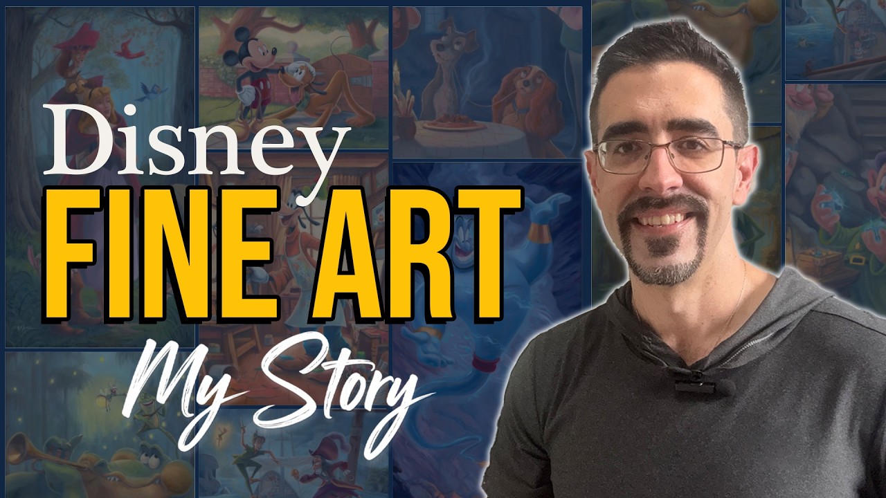 How I Became a Disney Fine Artist | My Journey as an Oil Painter & Storyteller