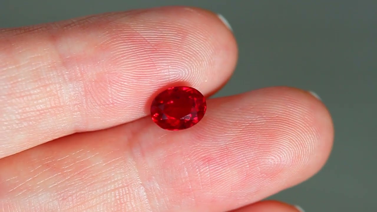 2.08 ct Unheated Mozambique Ruby (with AGL report)