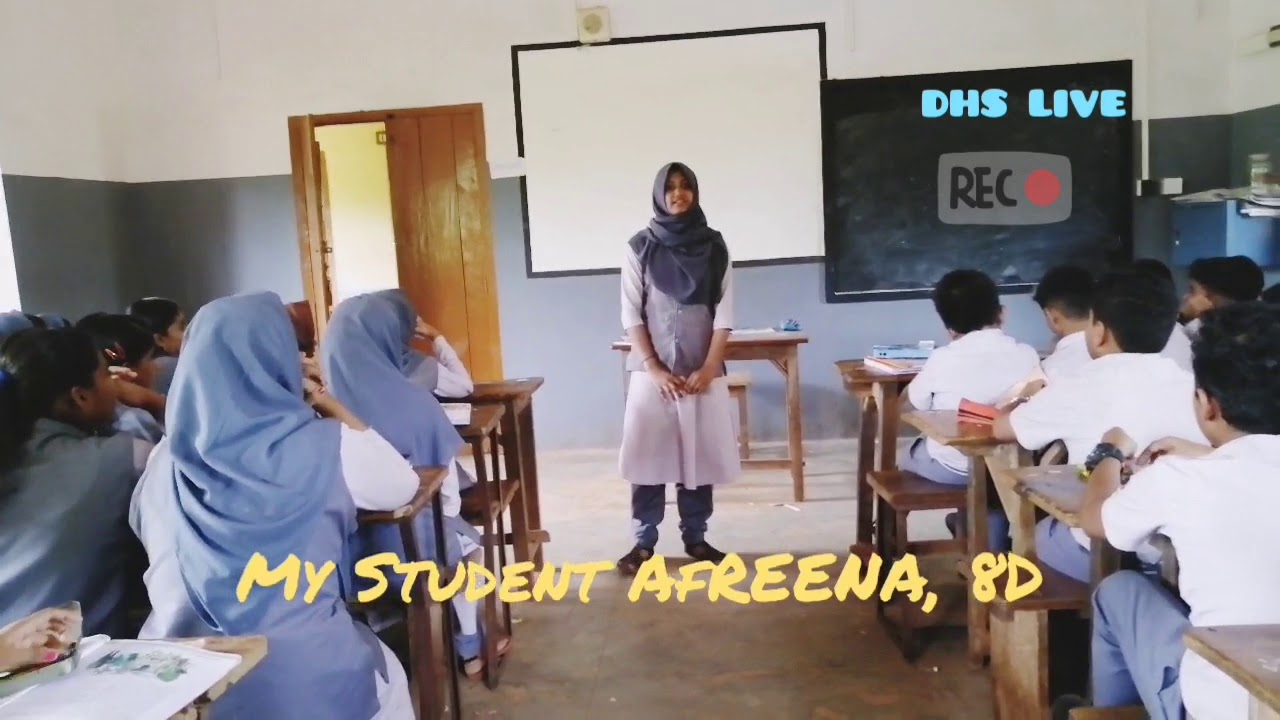 Makkathu poothoru eentha marathiley | Mappila song | Afreena | Student DHA Nellipuzha