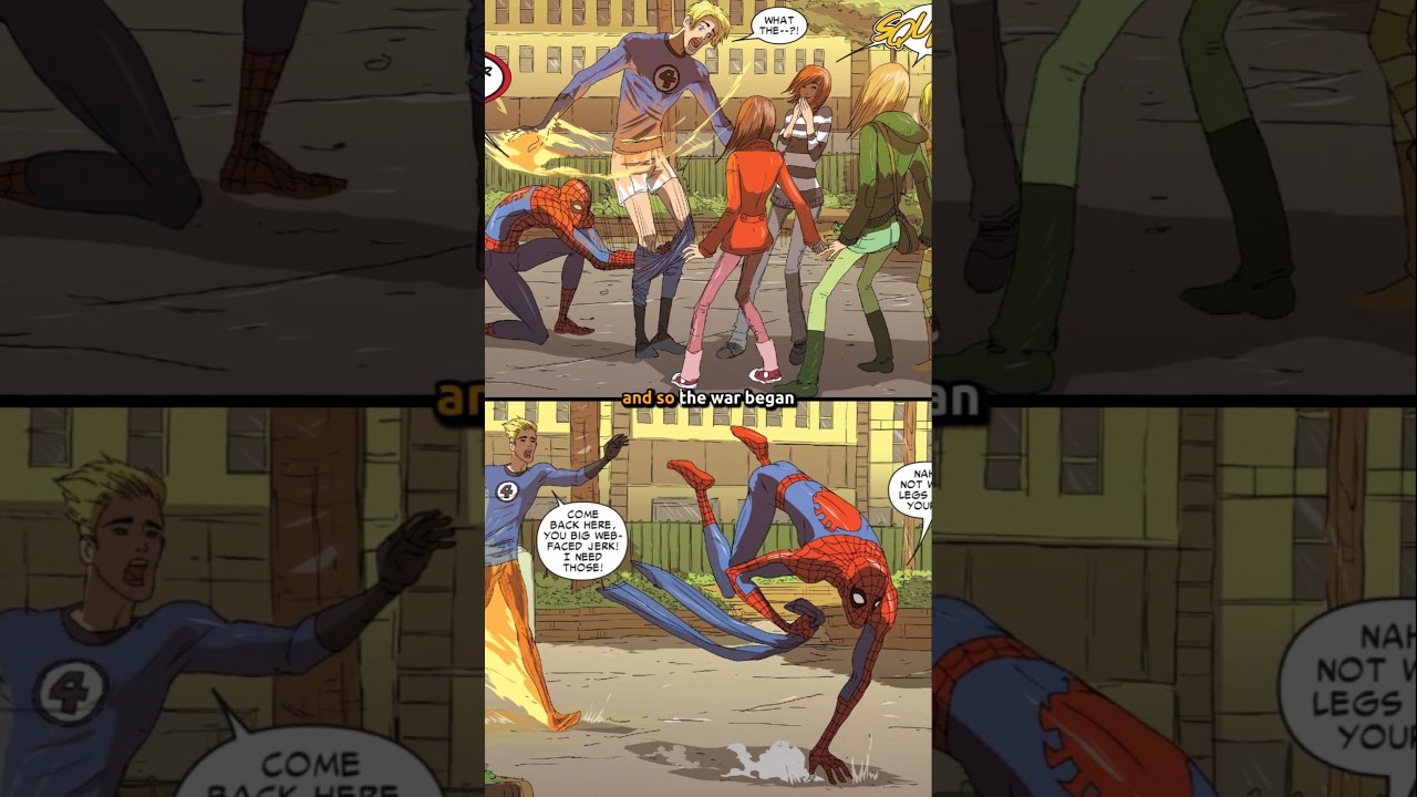 Spider-Man's Prank War With Johnny Storm