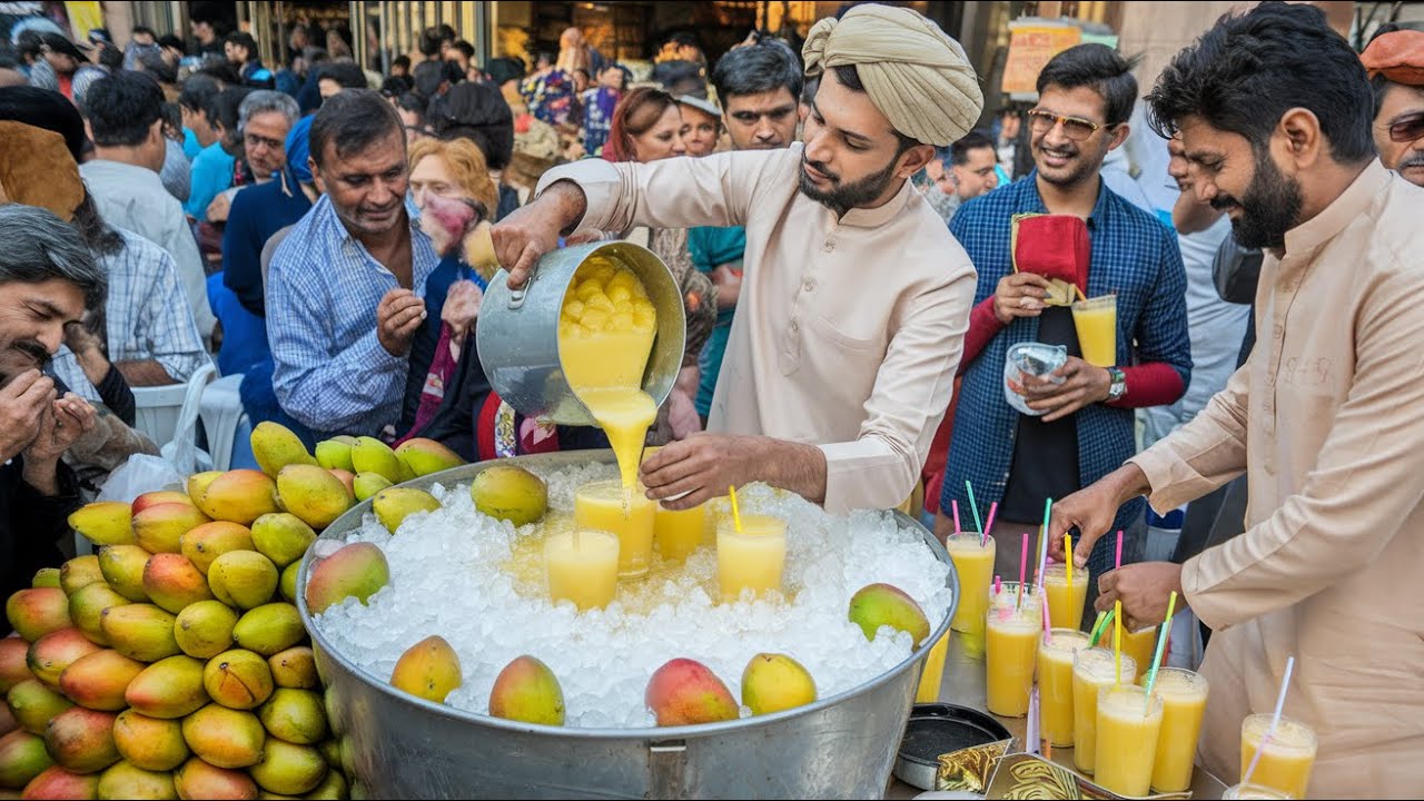 ROADSIDE STREET DRINKS OF PAKISTAN | MOST REFRESHING SUMMER DRINK | AMAZING PAKISTANI STREET FOOD