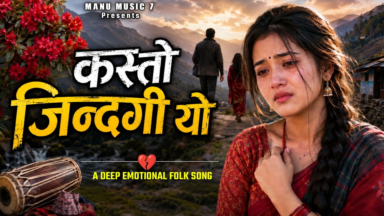 Kasto Jindagi Yo | Nepali Emotional Song | New Nepali Song 2026 | Manu Music 7