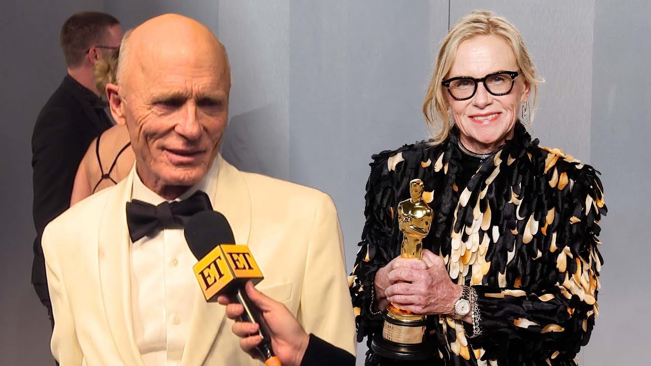 Ed Harris 'Very Proud' of Wife Amy Madigan After Weapons Oscar Win (Exclusive)