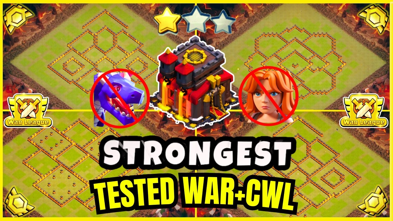 🔥NEW UPDATED🔥 Top 10 TOWN HALL 10 WAR BASE | TH10 WAR BASE With Link | TH10 LEGEND Base With Link
