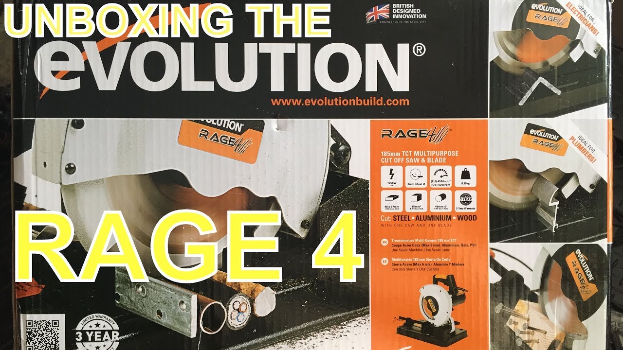 Evolution Rage 4 - Unboxing and Assembly
