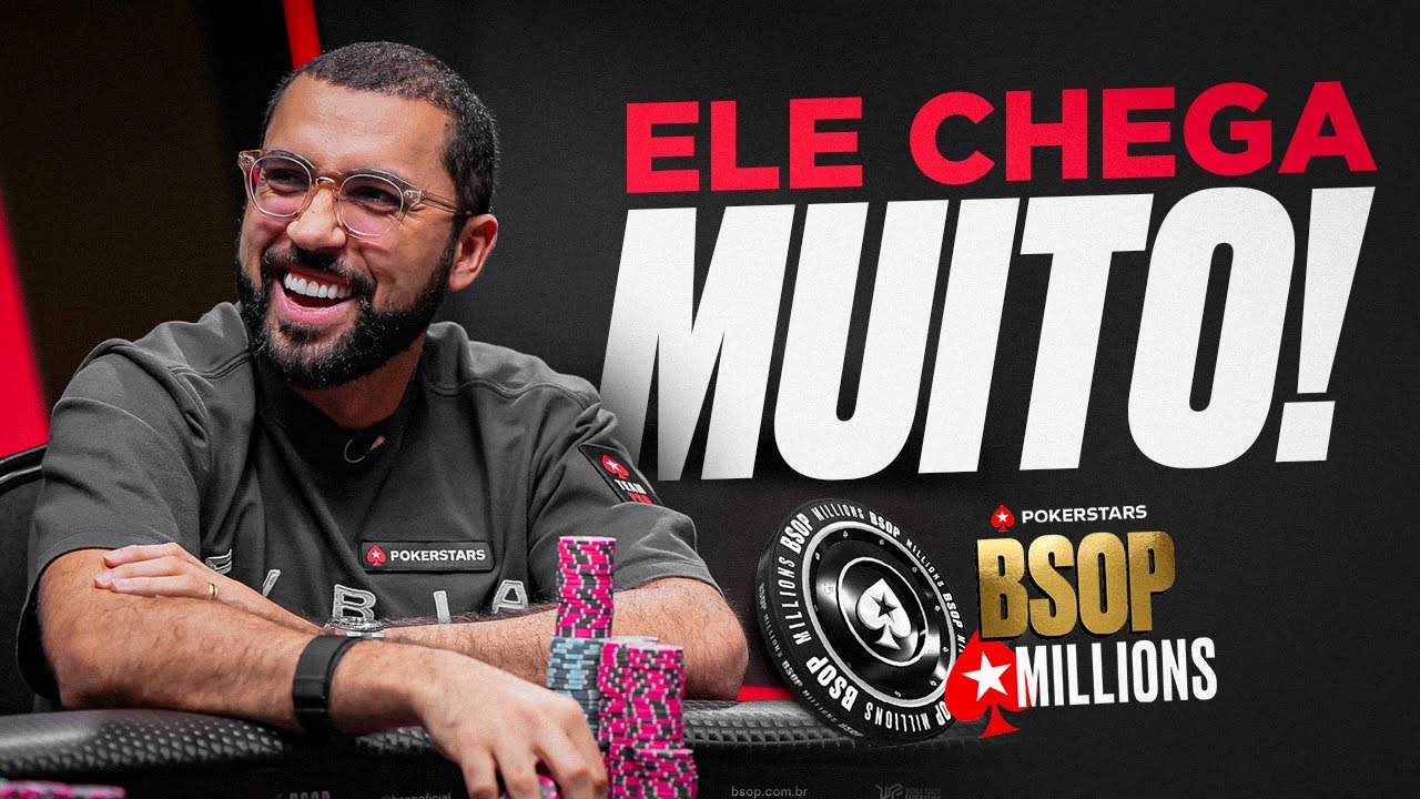 A SAGA DE RAFA MORAES NO BSOP MILLIONS!