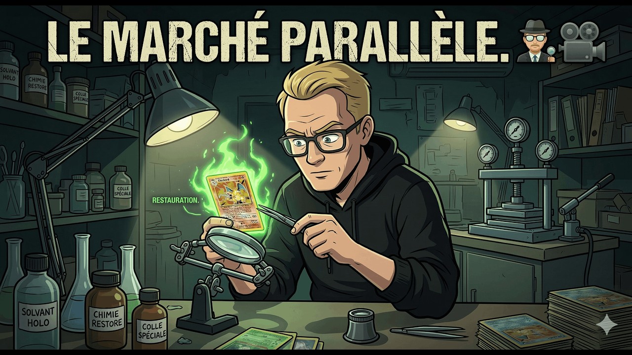 De la POUBELLE au PSA 10 : Enquête sur le marché parallèle du 