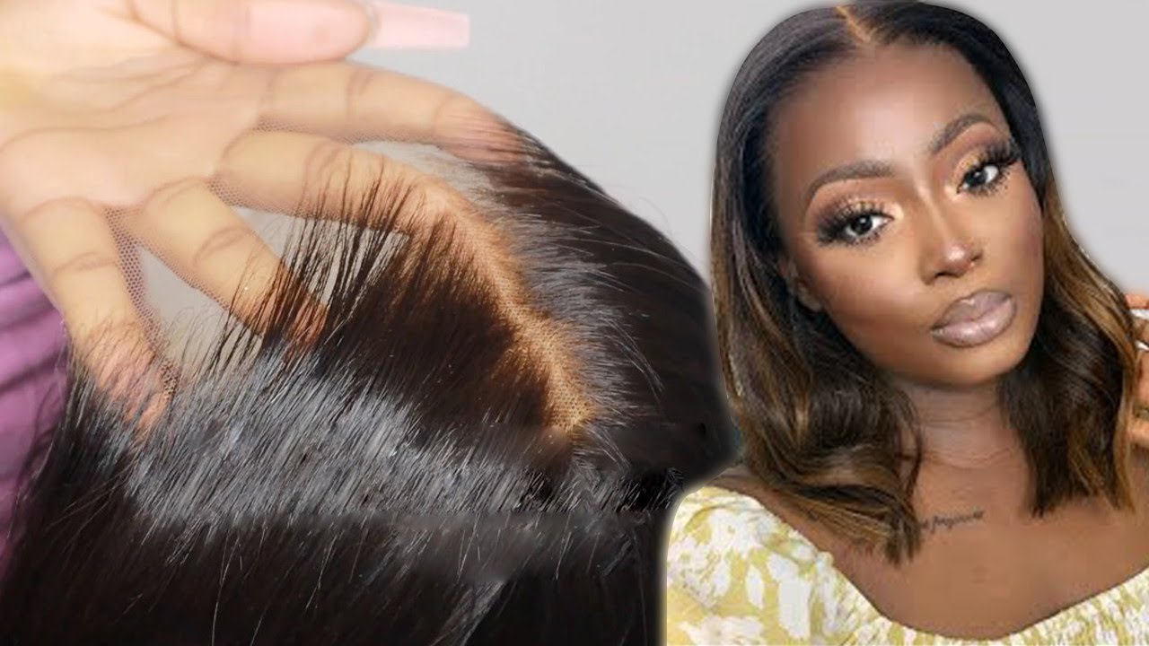 BEST CLEAN BLEACHED & PLUCKED HAIRLINE | EASIEST HIGHLIGHT BOB WIG EVER | HAIRVIVI