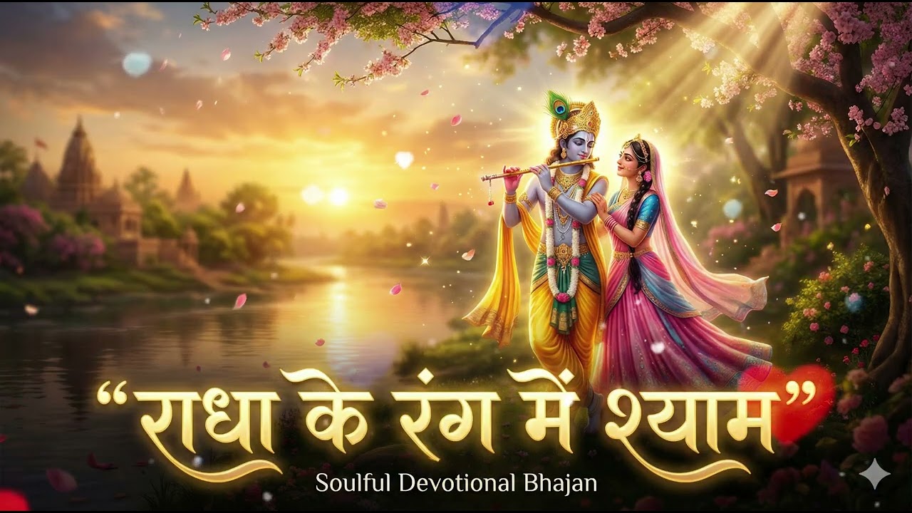 तेरे नाम में सुकून है ❤️ | Radha Krishna Bhajan | Dil Ko Chhoo Jane Wala Geet | DivyRang