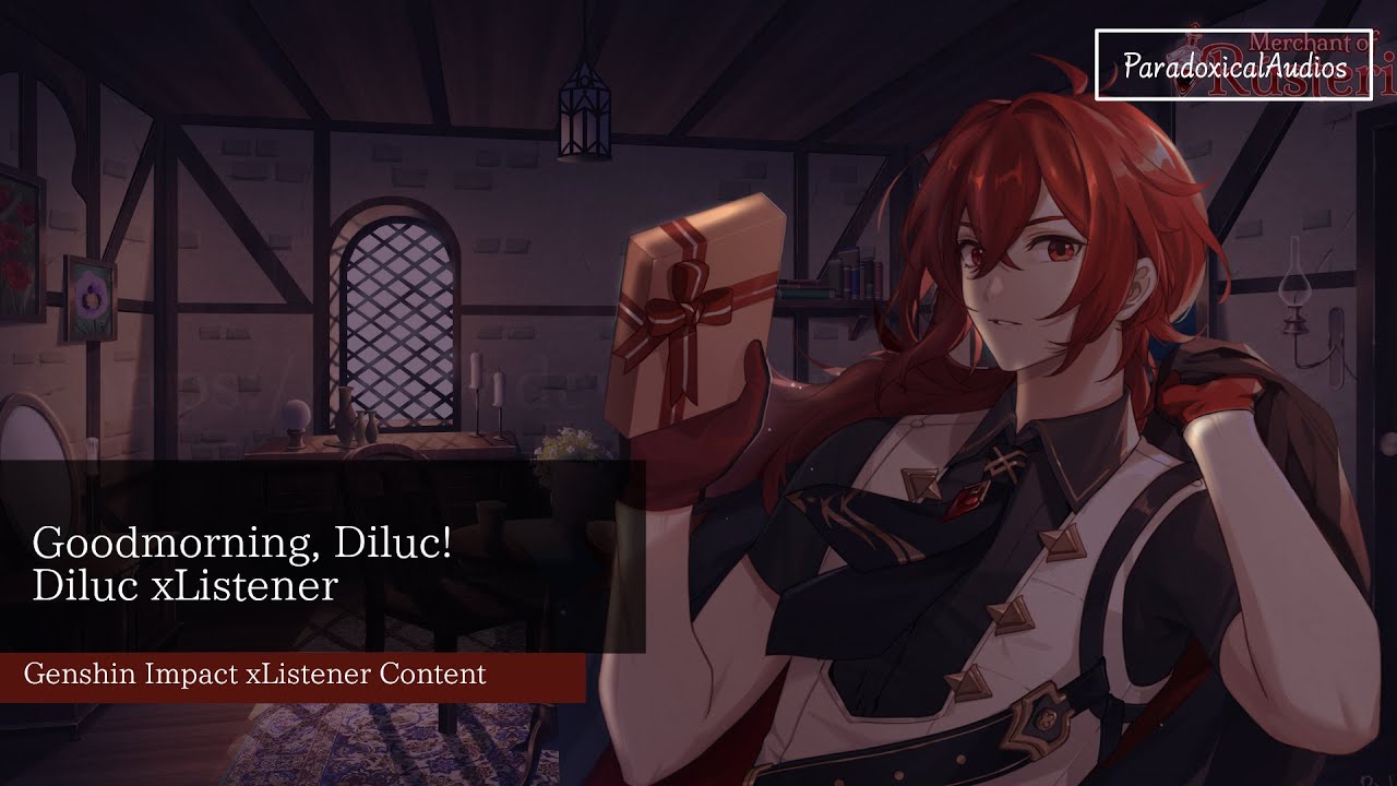 Waking Up with Diluc | Goodmorning Diluc | Genshin Impact | Diluc x Listener| ASMR