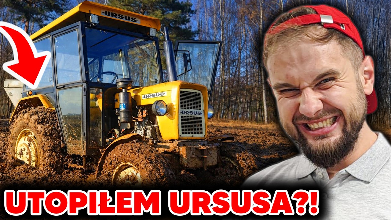 Pierwsza dawka AZOTU 2026 URSUSEM C-330M w ekstremalnych warunkach!