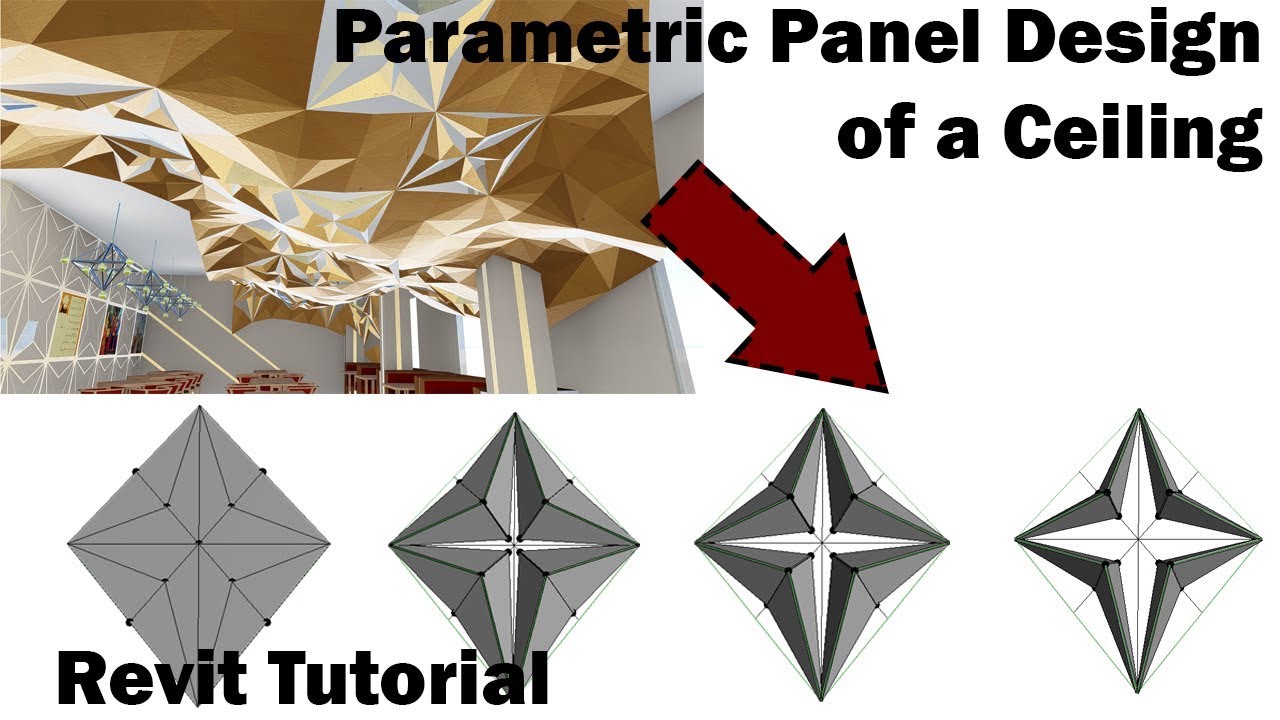 Revit Tutorial - Panel Design of a Parametric Ceiling