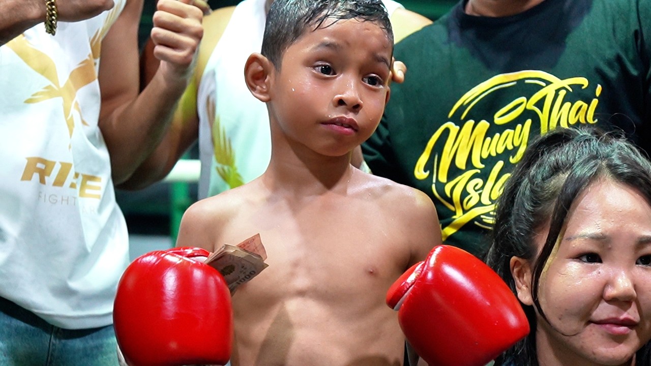 I GAMBLED all my money on a KIDS Muay Thai FIGHT