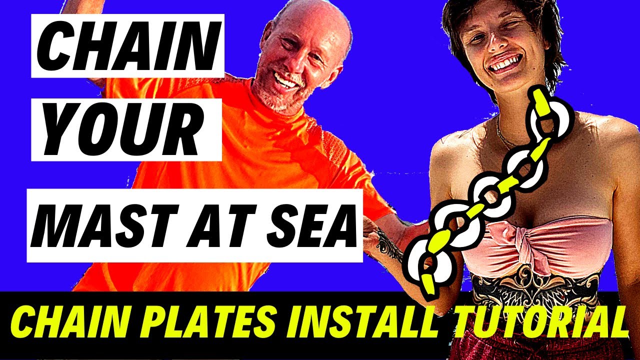 Chain Plates for Sailing - Chain Plate on a Sailboat  - Dock Box Talks