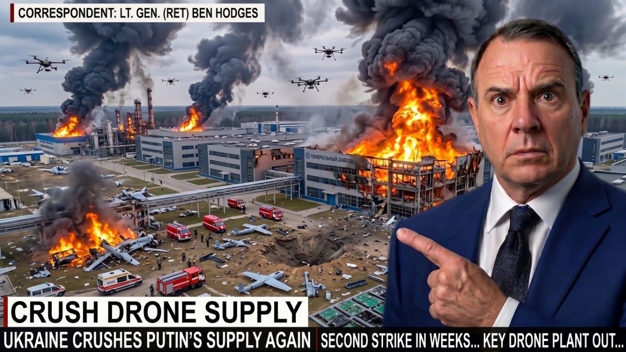 Ukraine&rsquo;s Deep Strikes CRUSH Russia&rsquo;s Drone Supply &mdash; Crimea Bridges Cut | Ben Hodges