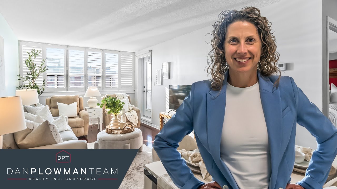 Bright & Spacious 1-Bedroom Condo For Sale in Oshawa Near Shopping & Transit | Dan Plowman Team