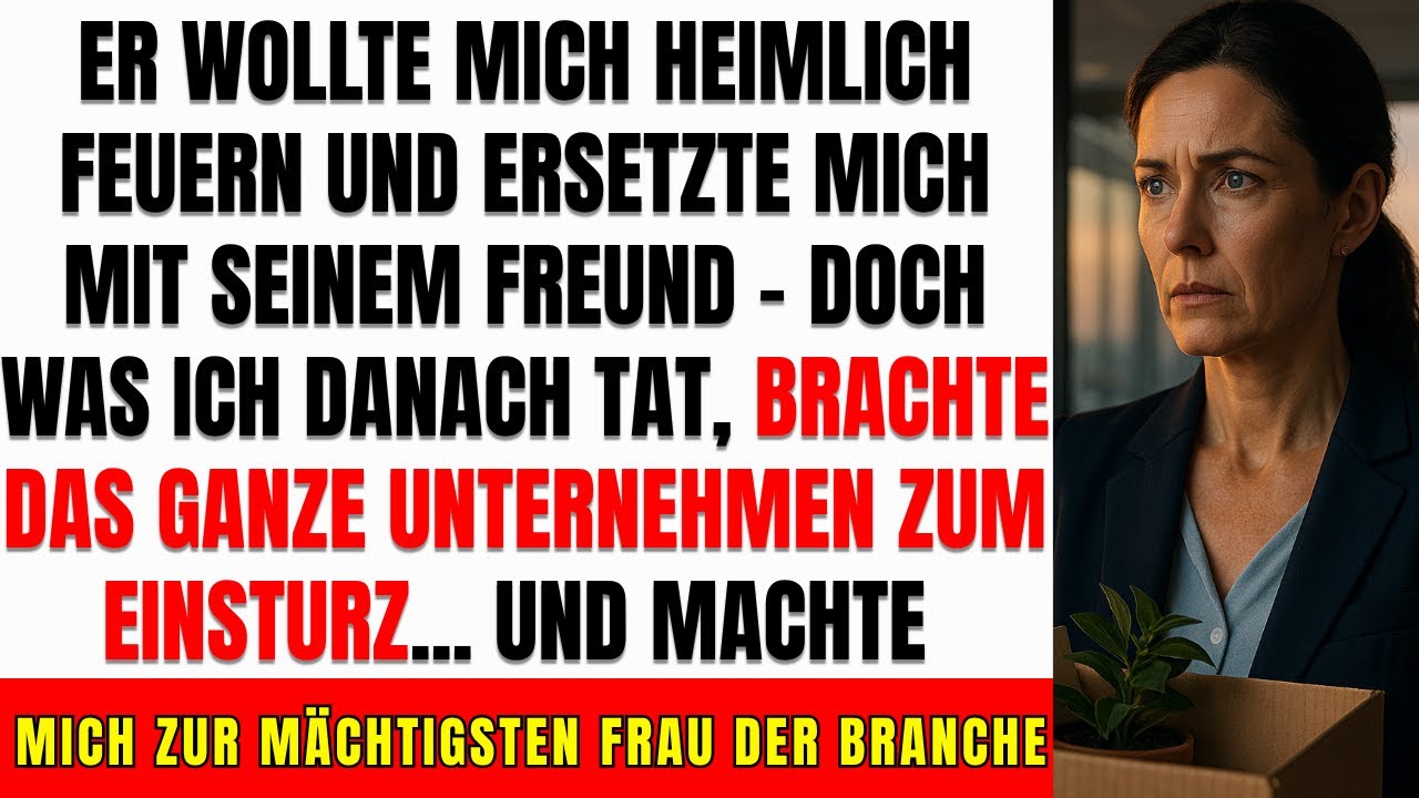 Ich Hörte, Wie Der Sohn Meines Chefs Seinem Freund Sagte, Dass Er Mich Durch Ihn Ersetzen Würde...