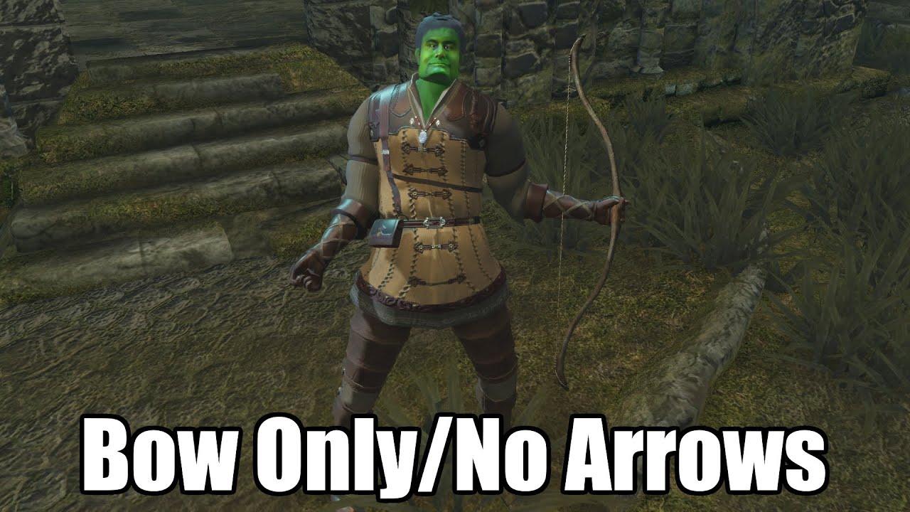 How to Beat Dark Souls Bow Only Without Arrows