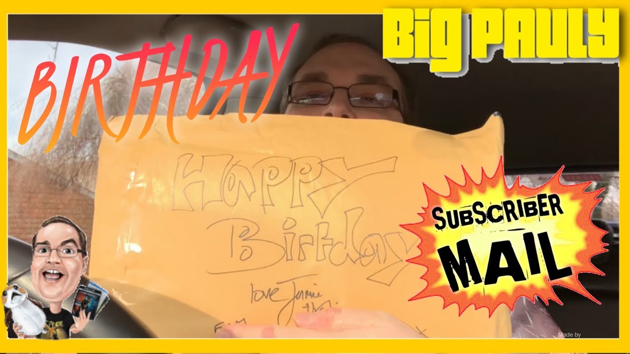 Birthday Subscriber Mail!