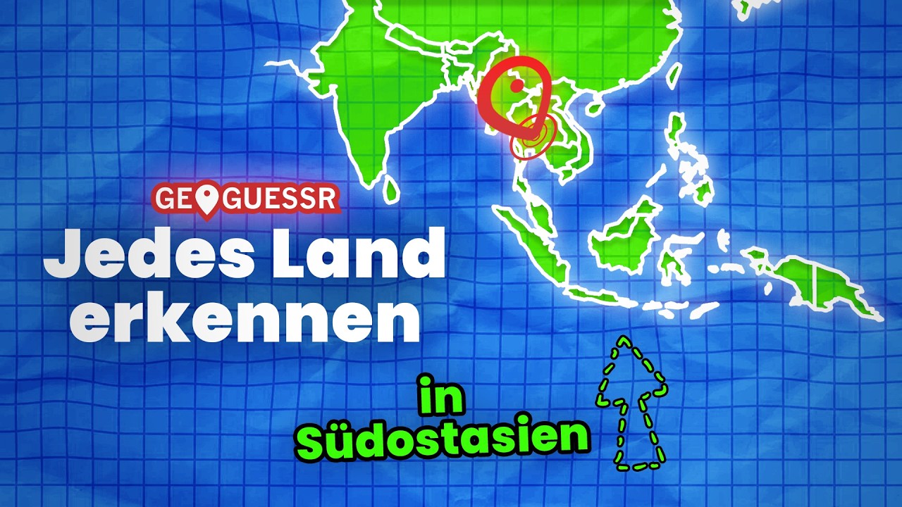 So erkennt man JEDES LAND in Südostasien (und Südasien) - Geoguessr Tutorial Deutsch