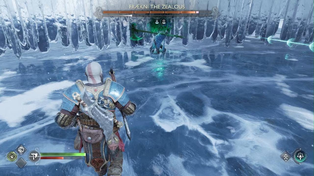 God of War Ragnarök_ Frekni The Zealous boss fight