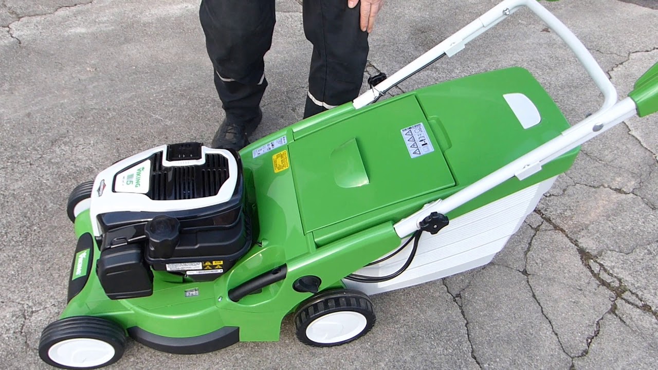 Viking MB 545 VE Benzin Rasenmäher mit Radantrieb, Elektrostart und Briggs und Stratton Motor