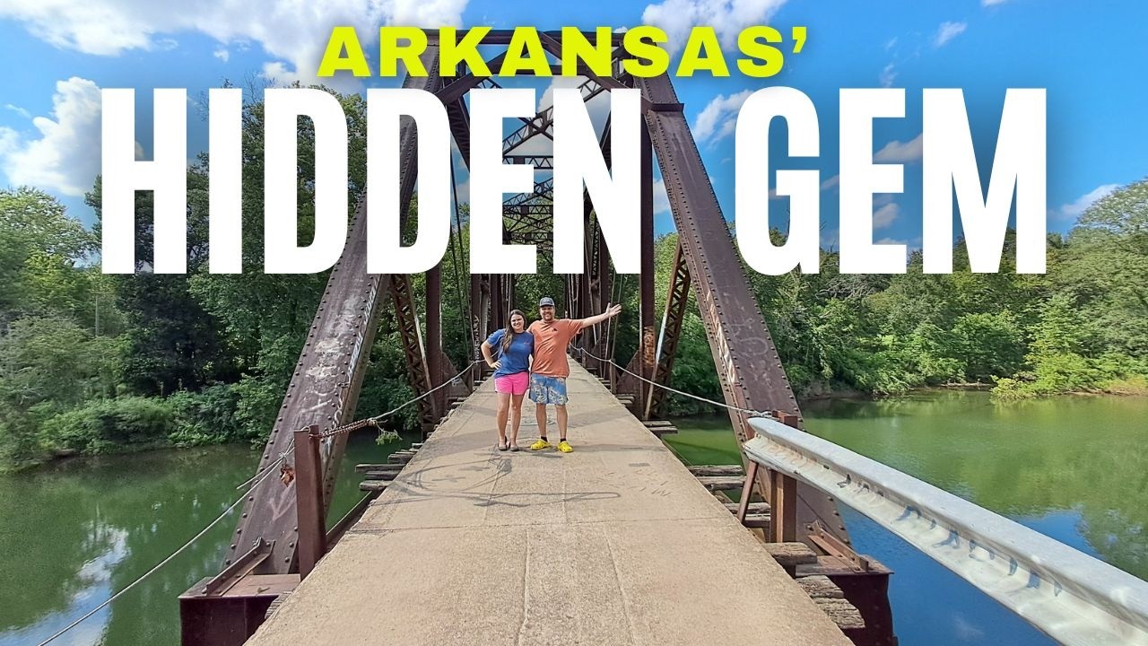 Sketchy old train bridge? Arkansas' hidden gem in the Ozark Mountains
