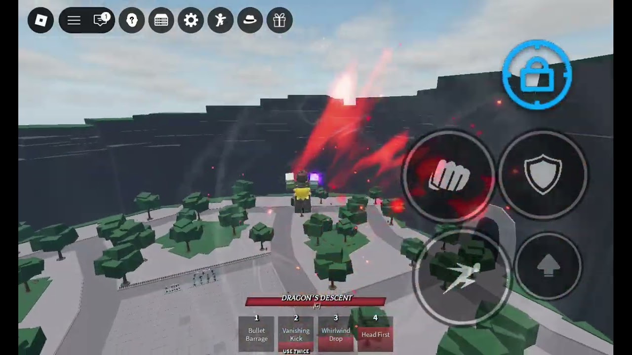 Playing with my friend lanz_gaming in (strongest battle grounds roblox)