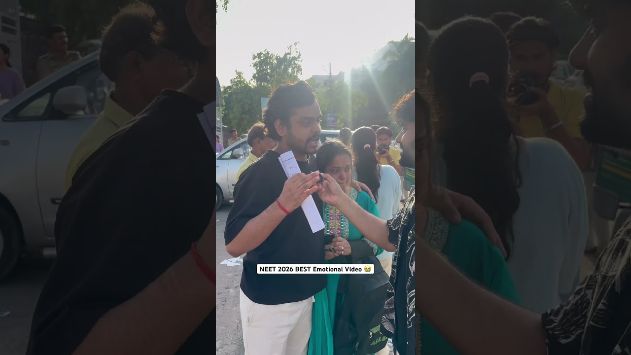 NEET 2026 Ground Report | Honest Student Feedback After Exam | Emotional parent Moment 😭🔥