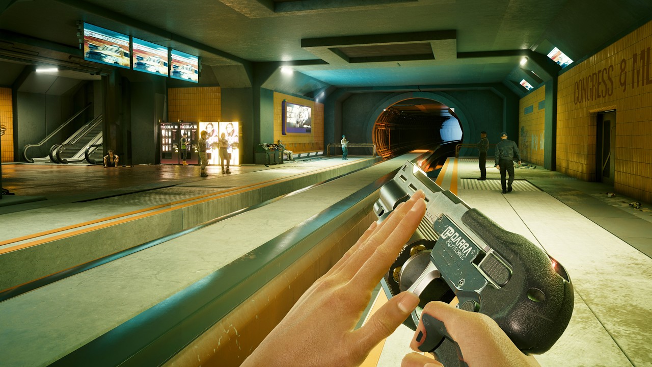 Whoever found this glitch is a genius in Cyberpunk 2077..