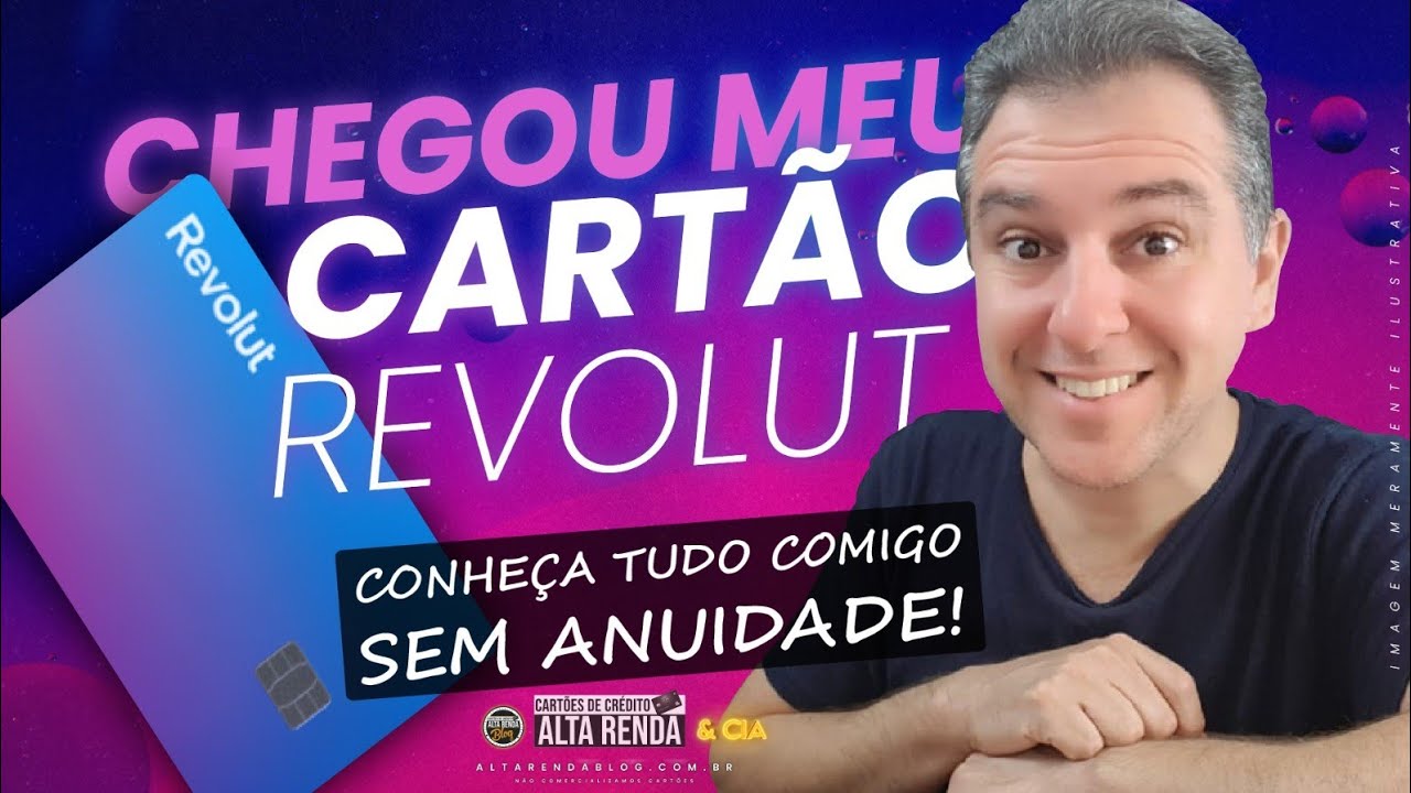 💳CHEGOU MEU NOVO CART&Atilde;O REVOLUT INTERNACIONAL VISA SEM ANUIDADE. CONTA GLOBAL INTERNACIONAL.