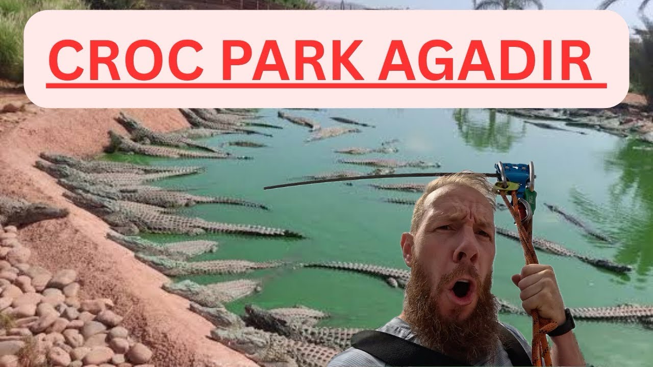 I visited croc park Agadir 