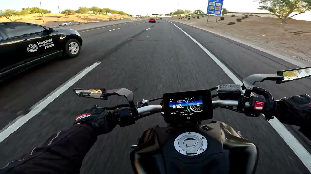 2024 MT-07 Cruising the streets