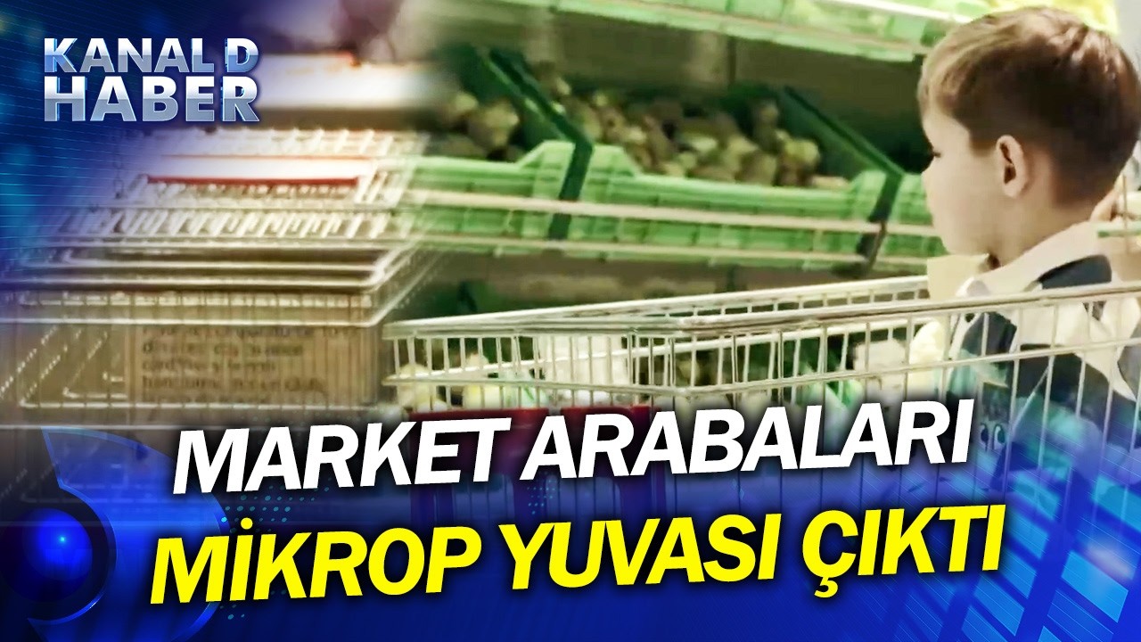 Market Arabaları Mikrop Yuvası Çıktı! Çocuğunuzu Oturtmayın