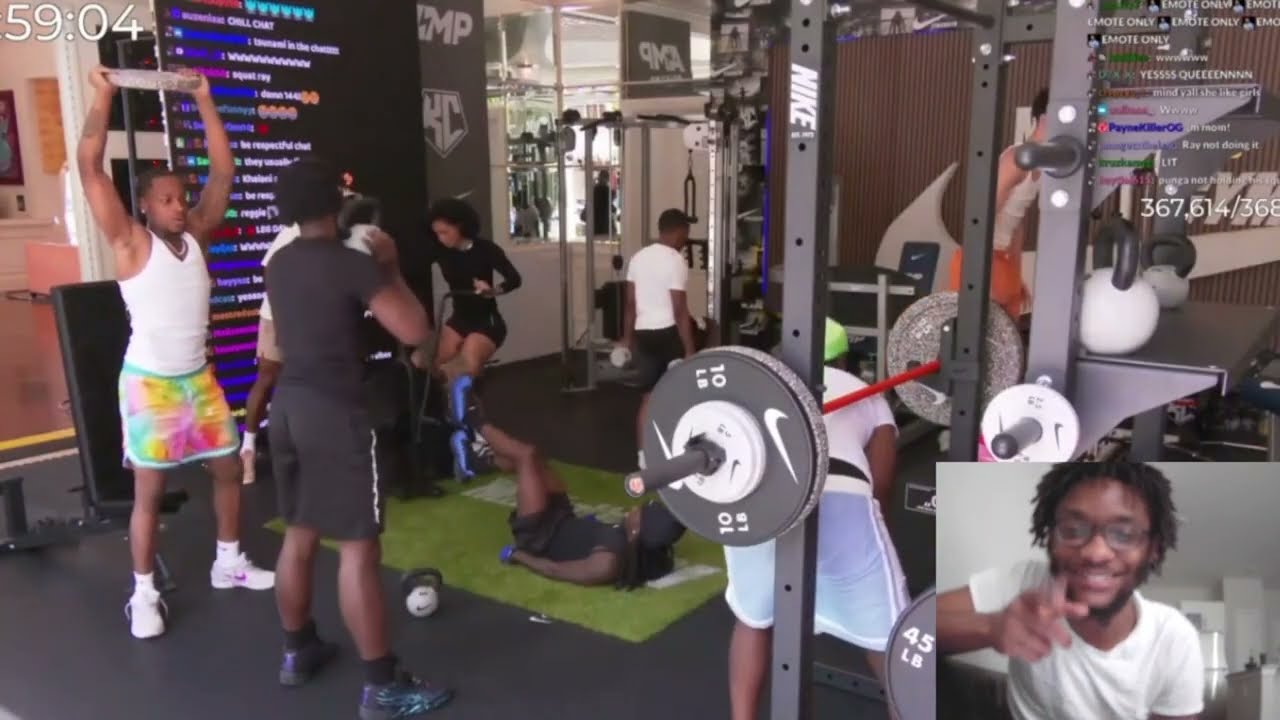 KAI CENAT & KEHLANI WORKOUT TOGETHER ON MAFIATHON 3 DAY 10/30 (REACTION)
