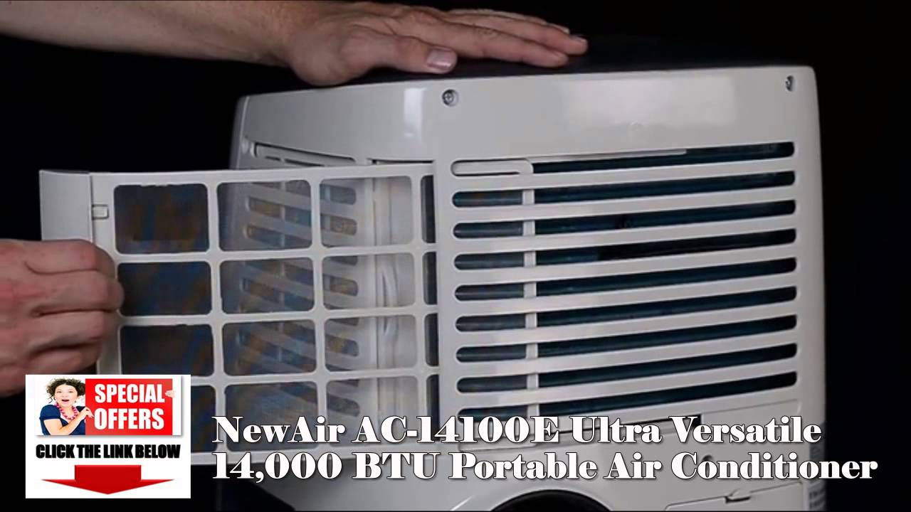 NewAir Portable Air Conditioner +1 NewAir AC-14100E Ultra Versatile Portable Air Conditioner Review+